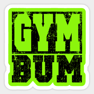 GYM BUM BODYBUILDING Sticker